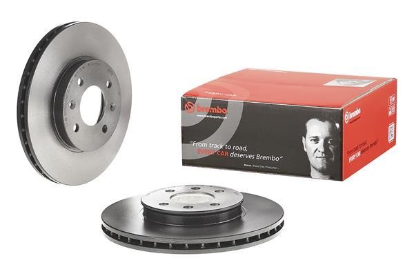 Front vented brake disc Brembo 09.C171.11