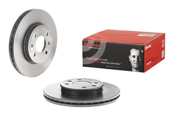 Front vented brake disc Brembo 09.C173.11