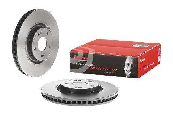 Front vented brake disc Brembo 09.C245.11