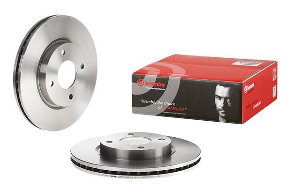Vented brake disc, 1 pc Brembo 09.B632.10