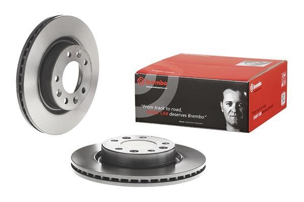 Ventilated disc brake, 1 pcs. Brembo 09.C657.11