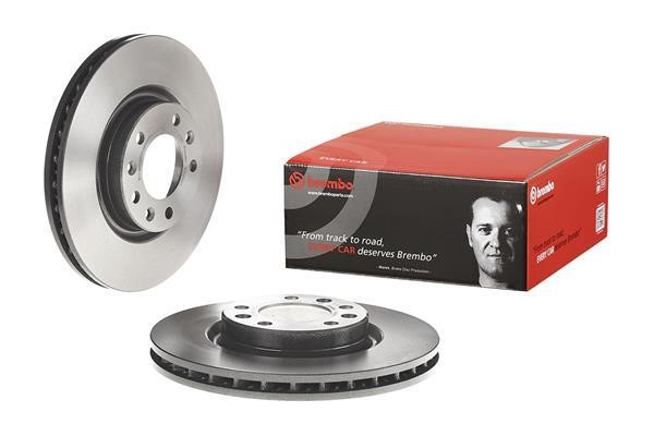 Ventilated disc brake, 1 pcs. Brembo 09.C658.11