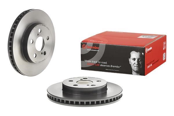 Brembo 09.D510.11 Ventilated disc brake, 1 pcs. 09D51011