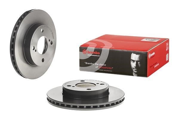 Brembo 09.D572.11 Ventilated disc brake, 1 pcs. 09D57211