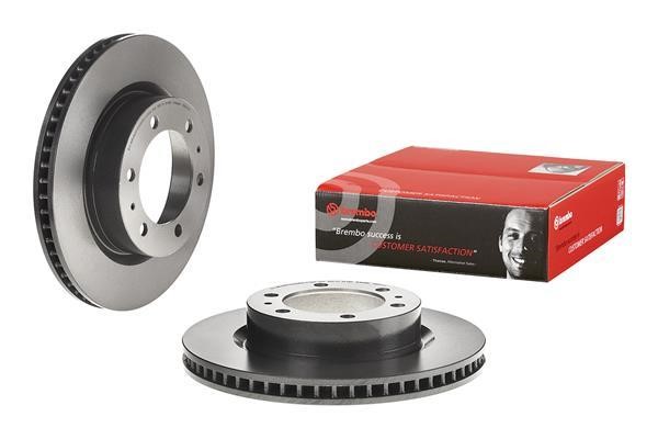 Ventilated disc brake, 1 pcs. Brembo 09.B627.10