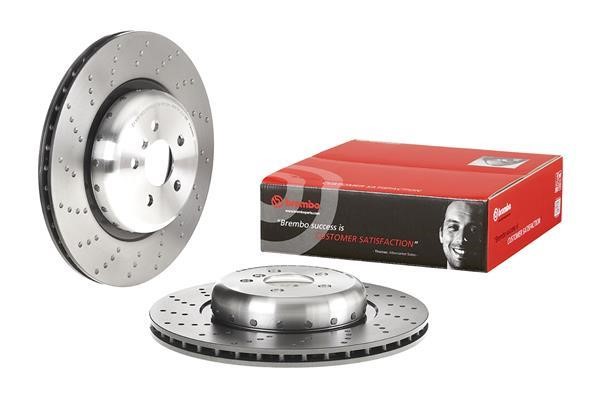 Brembo 09.D901.23 Ventilated brake disc with perforation 09D90123
