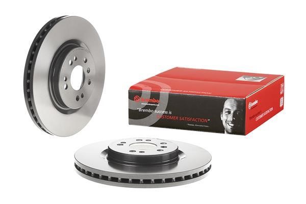 Front vented brake disc Brembo 09.R104.11