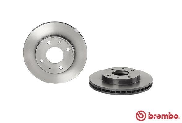 Vented brake disc, 1 pc Brembo 09.7043.11