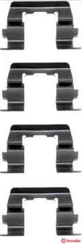 Brake pad fitting kit Brembo A 02 259