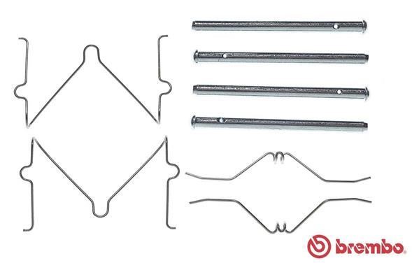 Brake pad fitting kit Brembo A 02 263