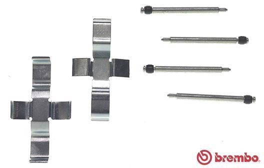 Brake pad fitting kit Brembo A 02 279