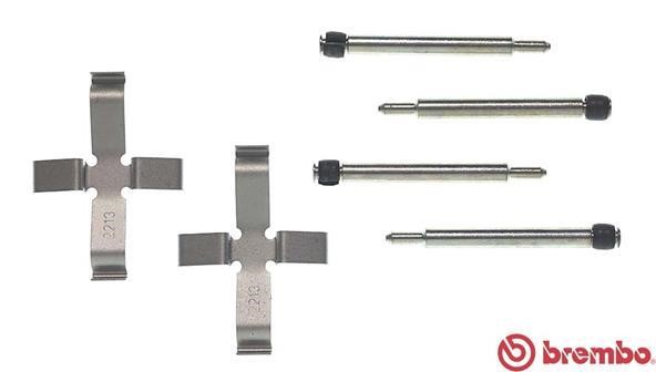 Brake pad fitting kit Brembo A 02 315