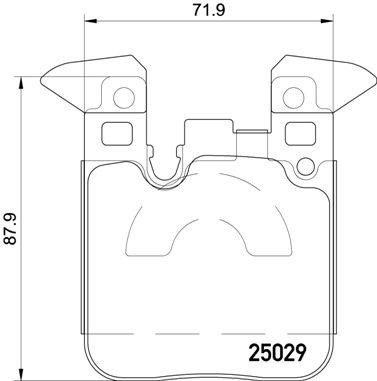 BREMBO XTRA disc brake pads, set Brembo P 06 087X