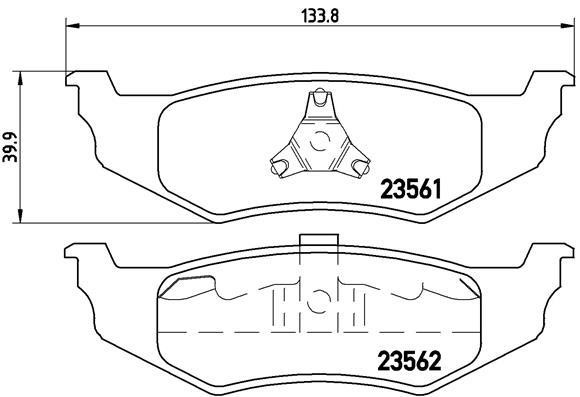 Buy Brembo P 11 010 at a low price in United Arab Emirates!