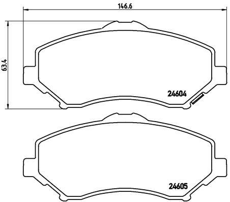 Buy Brembo P11022 – good price at EXIST.AE!