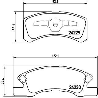 Buy Brembo P16011 – good price at EXIST.AE!