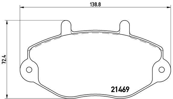 Buy Brembo P24033 – good price at EXIST.AE!