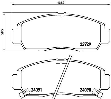 Buy Brembo P28034 – good price at EXIST.AE!