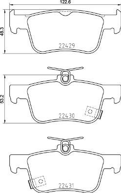 Buy Brembo P28089 – good price at EXIST.AE!