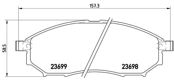 Buy Brembo P56058 – good price at EXIST.AE!