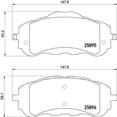 Buy Brembo P61120 – good price at EXIST.AE!