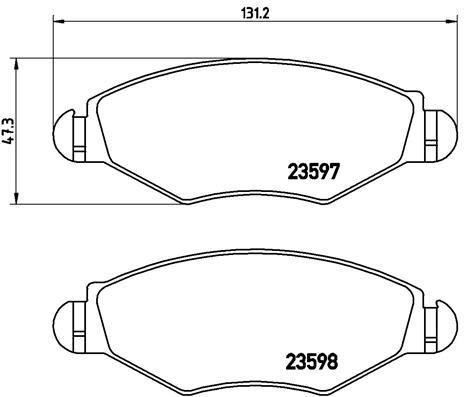 Buy Brembo P61063 – good price at EXIST.AE!