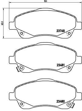 Buy Brembo P83046 – good price at EXIST.AE!