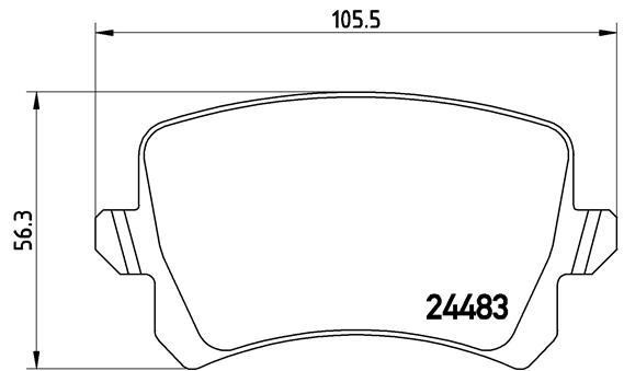 Buy Brembo P85109X – good price at EXIST.AE!