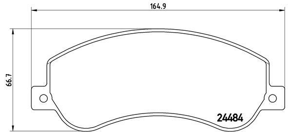 Buy Brembo P85115 – good price at EXIST.AE!