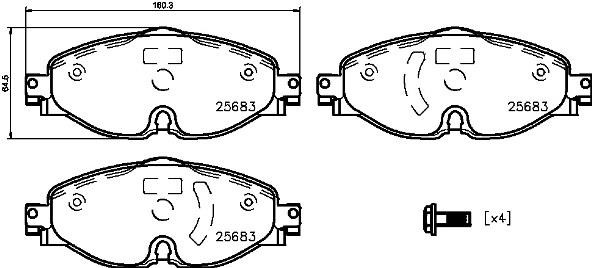 Buy Brembo P 85 147 at a low price in United Arab Emirates!
