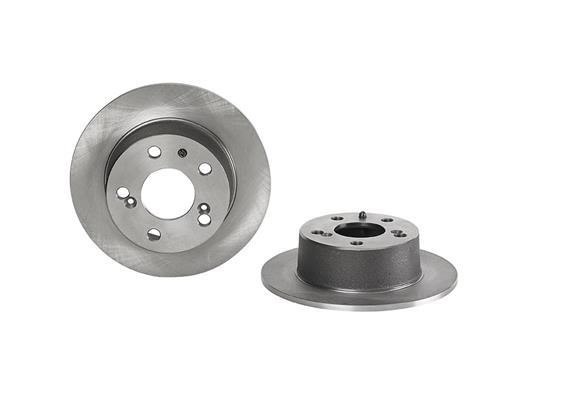 Brembo 08.3953.10 Rear brake disc, non-ventilated 08395310