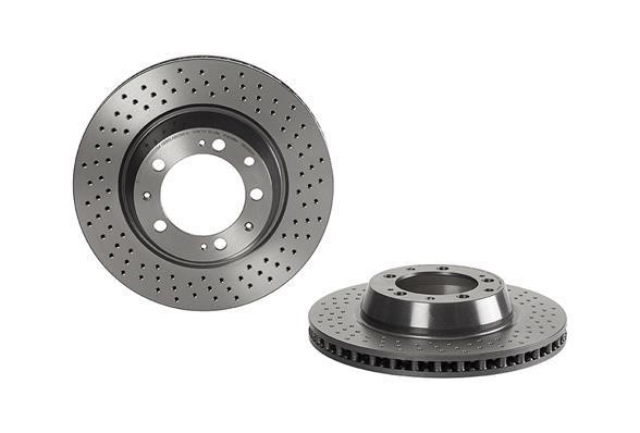Brembo 09.C883.11 Ventilated brake disc with perforation 09C88311