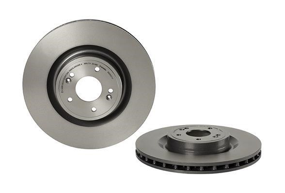 Brembo 09.D027.11 Ventilated disc brake, 1 pcs. 09D02711