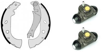 Brembo H 23 045 Brake shoes with cylinders, set H23045