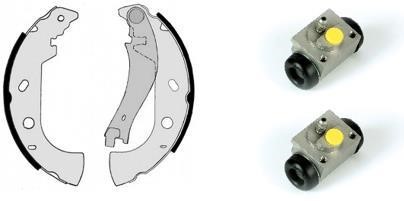 Brembo H 23 061 Brake shoes with cylinders, set H23061