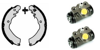 Brembo H 54 009 Brake shoes with cylinders, set H54009