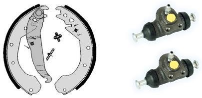 Brembo H 59 021 Brake shoes with cylinders, set H59021
