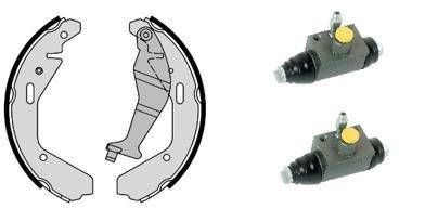 Brembo H 59 022 Brake shoes with cylinders, set H59022
