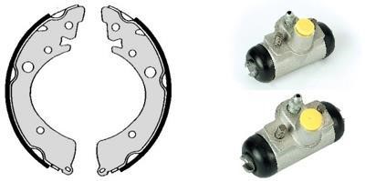 Brembo H 28 004 Brake shoes with cylinders, set H28004