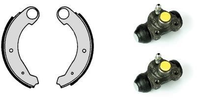 Brembo H 61 003 Brake shoes with cylinders, set H61003