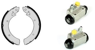 Brembo H 30 007 Brake shoes with cylinders, set H30007