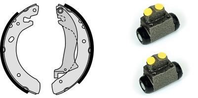 Brembo H 44 001 Brake shoes with cylinders, set H44001