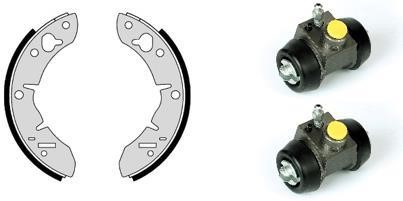 Brembo H 52 001 Brake shoes with cylinders, set H52001