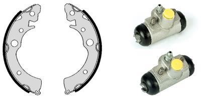 Brembo H 52 007 Brake shoes with cylinders, set H52007