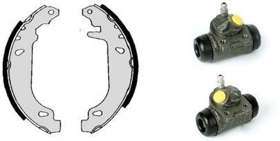 Brembo H 68 039 Brake shoes with cylinders, set H68039