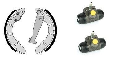 Brembo H 85 041 Brake shoes with cylinders, set H85041