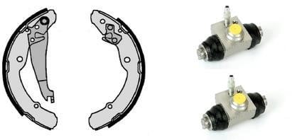 Brembo H 85 042 Brake shoes with cylinders, set H85042