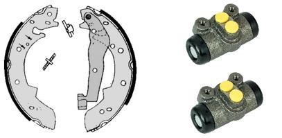 Brembo H 86 002 Brake shoes with cylinders, set H86002