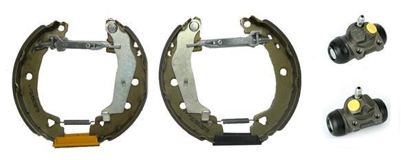 Brembo K 23 019 Brake shoes with cylinders, set K23019