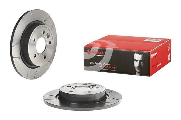 Brembo 08.9975.75 Rear brake disc, non-ventilated 08997575